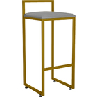 Kit 03 Banquetas Alta Para Cozinha Sala De Jantar Hanna L02 D