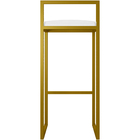 Kit 03 Banquetas Alta Para Cozinha Sala De Jantar Hanna L02 D