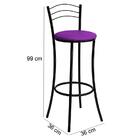 Kit 03 Banquetas Alta Stell Bq10 Hks Milani Store