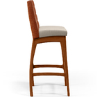 Kit 03 Banquetas Altas Cozinha Sala De Jantar Fixa Mila L02 C