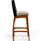 Kit 03 Banquetas Altas Cozinha Sala De Jantar Fixa Mila L02 C