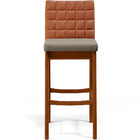 Kit 03 Banquetas Altas Cozinha Sala De Jantar Fixa Mila L02 C