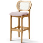 Kit 03 Banquetas Altas Para Cozinha Bancada Sala Tela Betta F