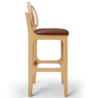 Kit 03 Banquetas Altas Para Cozinha Bancada Sala Tela Betta F