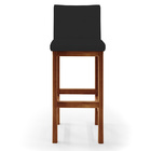 Kit 03 Banquetas Altas Para Cozinha Sala De Jantar Fixa Alya