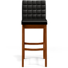 Kit 03 Banquetas Altas Para Cozinha Sala De Jantar Fixa Mila