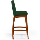 Kit 03 Banquetas Altas Para Cozinha Sala De Jantar Fixa Mila