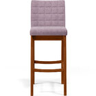 Kit 03 Banquetas Altas Para Cozinha Sala De Jantar Fixa Mila