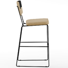 Kit 03 Banquetas Altas Sala De Jantar Allana L02 Faixa Facto