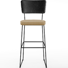 Kit 03 Banquetas Altas Sala Jantar Fixa Allana L02 Couríssimo