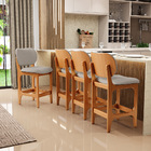 Kit 03 Banquetas Baixa Bar Cozinha E Sala De Jantar Fixa Bett