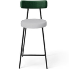 Kit 03 Banquetas Baixa Bar Cozinha E Sala De Jantar Milão L02