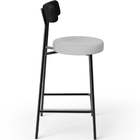 Kit 03 Banquetas Baixa Bar Cozinha Sala Jantar Milão L02 Cour