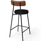 Kit 03 Banquetas Baixa Cozinha Sala De Jantar Milão L02 Courí