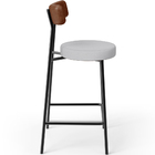 Kit 03 Banquetas Baixa Cozinha Sala De Jantar Milão L02 Courí