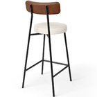 Kit 03 Banquetas Baixa Cozinha Sala De Jantar Milão L02 Courí