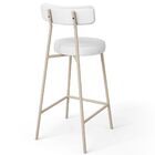 Kit 03 Banquetas Baixa Cozinha Sala Jantar Bancada Milão Aren