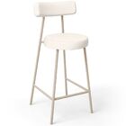 Kit 03 Banquetas Baixa Cozinha Sala Jantar Bancada Milão Aren