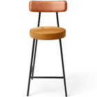 Kit 03 Banquetas Baixa Cozinha Sala Jantar Bancada Milão L02