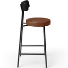 Kit 03 Banquetas Baixa Cozinha Sala Jantar Bancada Milão L02