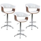 Kit 03 Banquetas Para Cozinha Giratória Brenna Base Estrela P