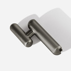 Kit 03 - Cabide Com Gancho De Parede (moema Grafite Fosco)