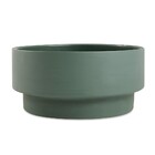 Kit 03 Cachepot Verde Em Cimento Terracota - D'rossi