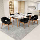 Kit 03 Cadeiras De Jantar E Estar Living Estofada Lince L02 B