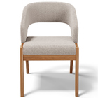 Kit 03 Cadeiras De Jantar E Estar Living Estofada Lince L02 B