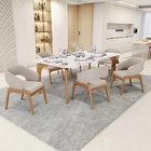 Kit 03 Cadeiras De Jantar E Estar Living Estofada Lince L02 B