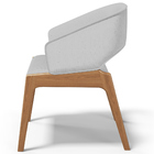 Kit 03 Cadeiras De Jantar E Estar Living Estofada Lince L02 L