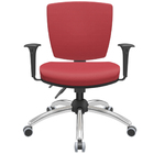 Kit 03 Cadeiras Escritório Executiva Office Giratória Cromada