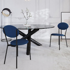 Kit 03 Cadeiras Estofada Para Sala De Jantar Azuri Preto C01