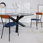 Kit 03 Cadeiras Estofada Para Sala De Jantar Liora Preto C01