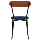 Kit 03 Cadeiras Estofada Para Sala De Jantar Liora Preto C01