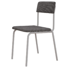 Kit 03 Cadeiras Estofada Para Sala De Jantar Sense Branco C01