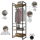 Kit 03 Closets Guarda Roupa Industrial Modulado 02 Gavetas 21