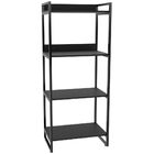 Kit 03 Estantes Com 4 Prateleiras Escritório Estilo Industria