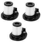 Kit 03 Filtros Hepa Aspirador De Pó Britânia Dust Off Bas1000