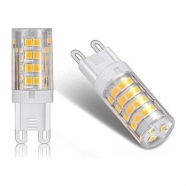 Kit 03 Lâmpadas Led G9 Halopin 10w Bivolt Arandelas/lustres B