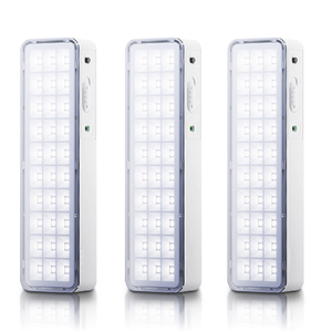 Foto de Kit 03 Luminárias De Emergência Led Intelbrás Autônoma Lea 31