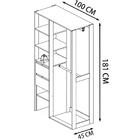 Kit 03 Modulos Para Closet 02 Gavetas Db002 Pp Milani Store