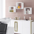 Kit 03 Nichos De Parede Decorativo Para Quarto Sala Luiza Bra