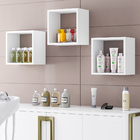 Kit 03 Nichos Infantil Organizador Branco Brilho 30cm A01 - D