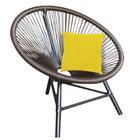 Kit 03 Poltrona Cadeira Corino Amarelo