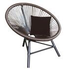 Kit 03 Poltrona Cadeira Corino Marrom