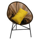 Kit 03 Poltrona Cadeira Suede Amarelo