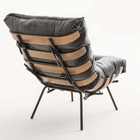 Kit 03 Poltronas Costela Suede Cinza