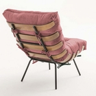 Kit 03 Poltronas Costela Suede Rose Gold