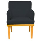 Kit 03 Poltronas Decorativa Para Sala De Estar Base Mel Beatr